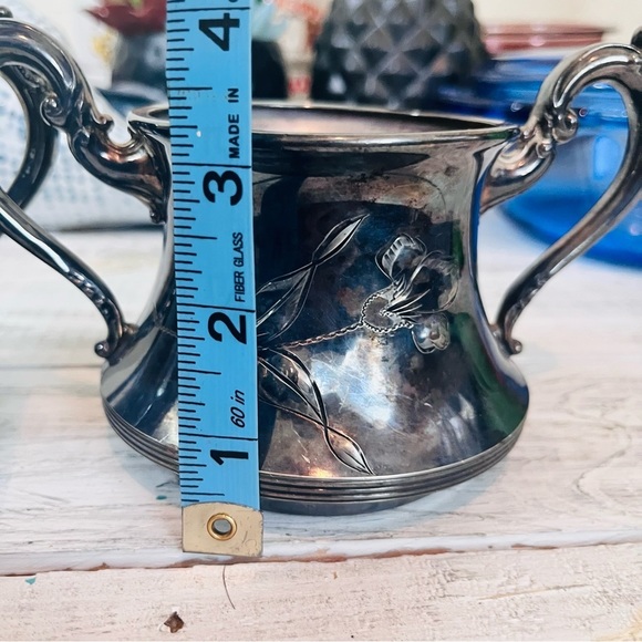 🌻5for25🌻 VTG SILVER SHEFFIELD PLATE TEAPOTS - Picture 11 of 12
